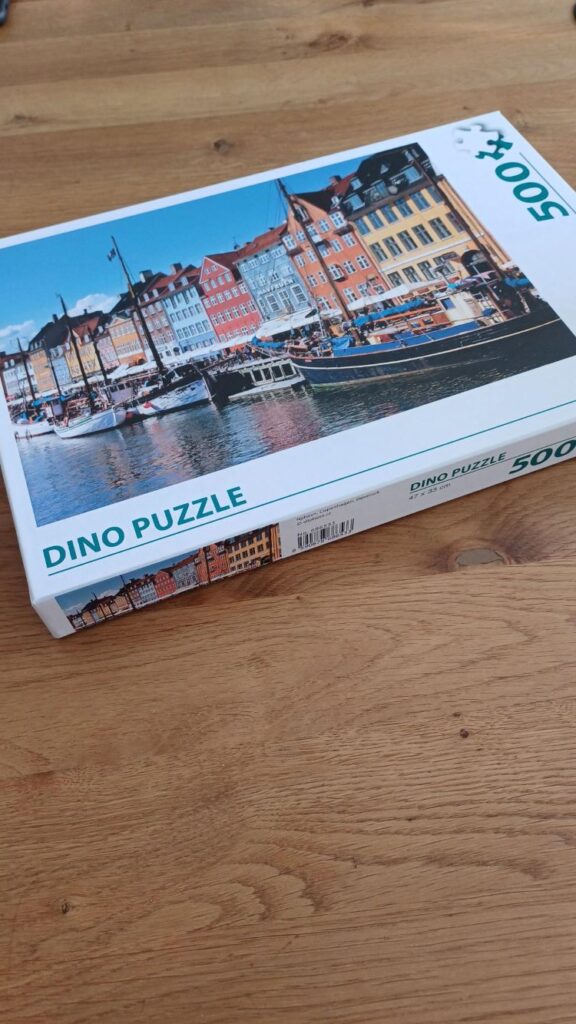 Een puzzel maken in Nederland...