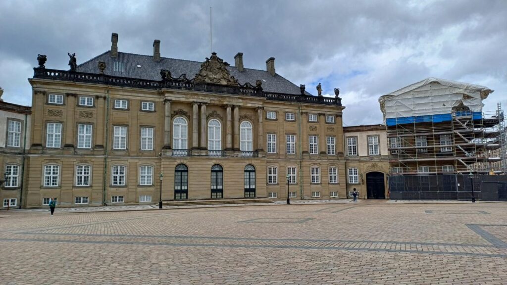 Kasteel Amalienborg in Kopenhagen